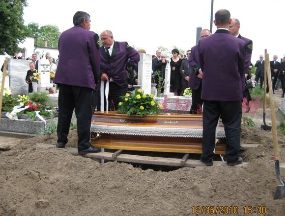 Schopper Jakab temetése